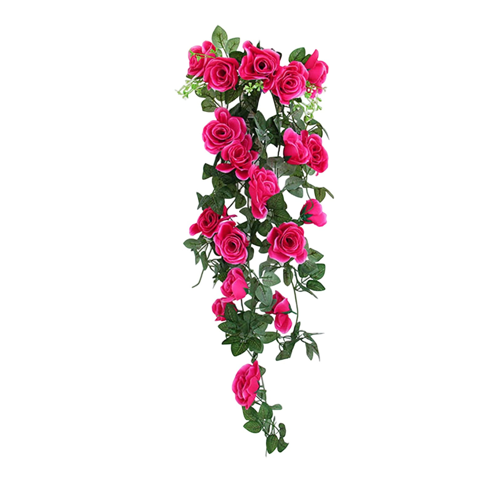 Hanging Roses Bunch Flower Hanging Garland Wisteria Orchid Wall