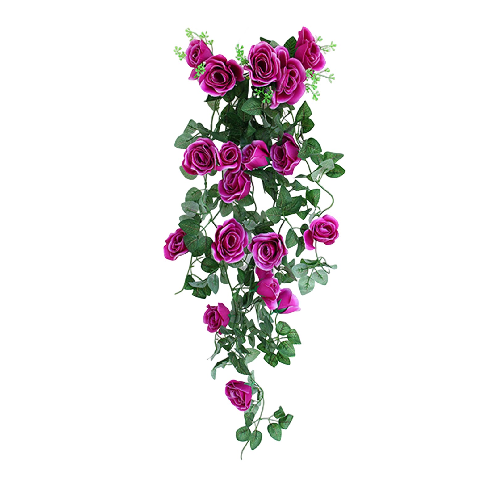 Hanging Roses Bunch Flower Hanging Garland Wisteria Orchid Wall
