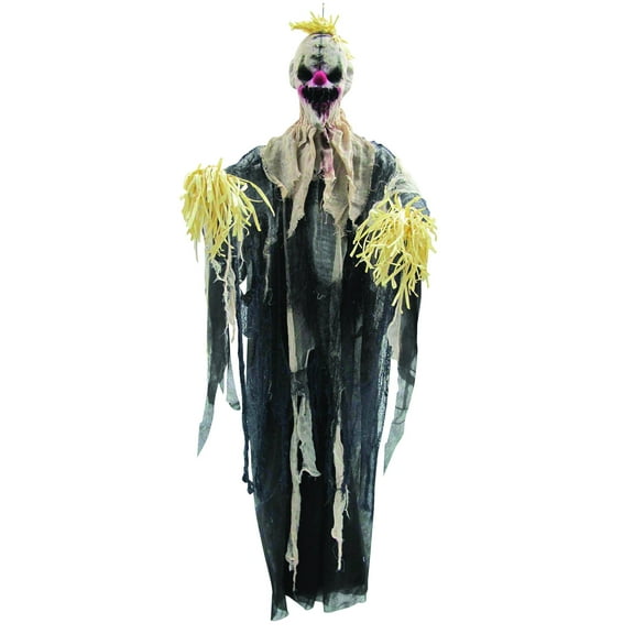 Hanging Scarecrow Clown Decoration