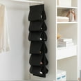 thumbnail image 1 of Hanging Shoe Organizer For Closet With 12 Large Pockets Roating Hanger For Storage Mens Shoes, Clothes,Also Can Used As Travel Shoe Rack Hanging, 1 of 8