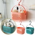 thumbnail image 1 of Hanging Shower Caddy Basket With Hook, Bath Storage Organizer, Ventilated Shower Shelf For Shampoo, Soap & Bathroom Accessories Green-32Cm, 1 of 5