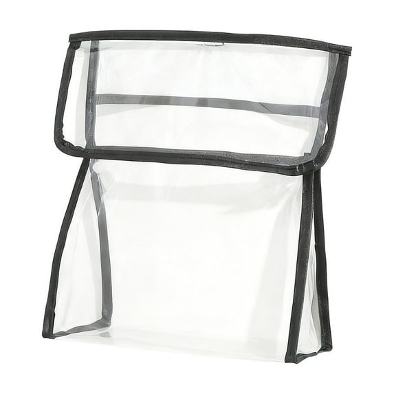 Hanging Shower Caddy - Waterproof Bathroom Organizer - Mesh Shower Bag for Toiletries, Shampoo, and Conditioner ( Black )