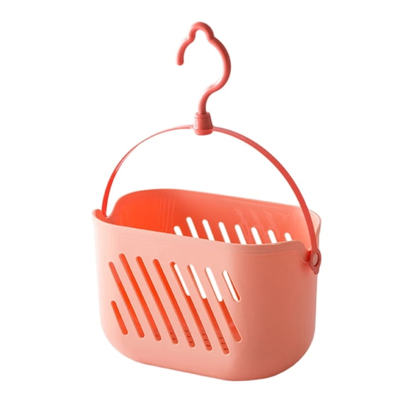 Hanging Shower Holders With Drainage Holes Portable Bathroom Organizers Basket