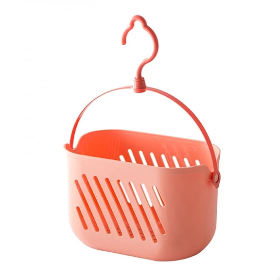 Hanging Shower Toiletry Bath Kitchen Baskets Tub Corner Organizer Dorm Tote Hooks Rack Hangable Storage Basket with Hook