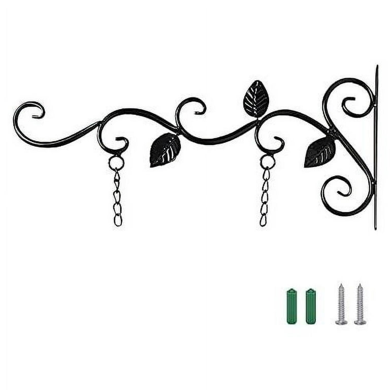 Hanging Sign Bracket Metal Decorative Wall Mounted Hook Hanger Walmart