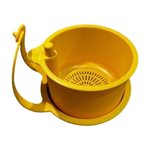Hanging Sink Basket for Kitchen and Bathroom, Multi-Purpose Draining Storage Shelf, Food-Grade Plastic, Lightweight, Easy to Clean, Space-Saving Organizer