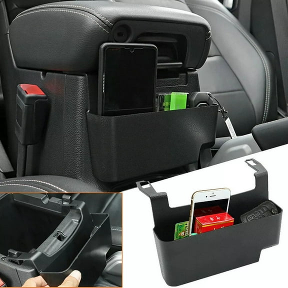 Hanging Small Armrest Storage Box Organizer Tray For Jeep Wrangler JL JT JLU 18+