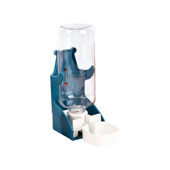 Hanging Small Pet Water Dispenser Bottle 500ml Automatic Drinking Feeder with Stable No Drip Design for Cages and Travel Use