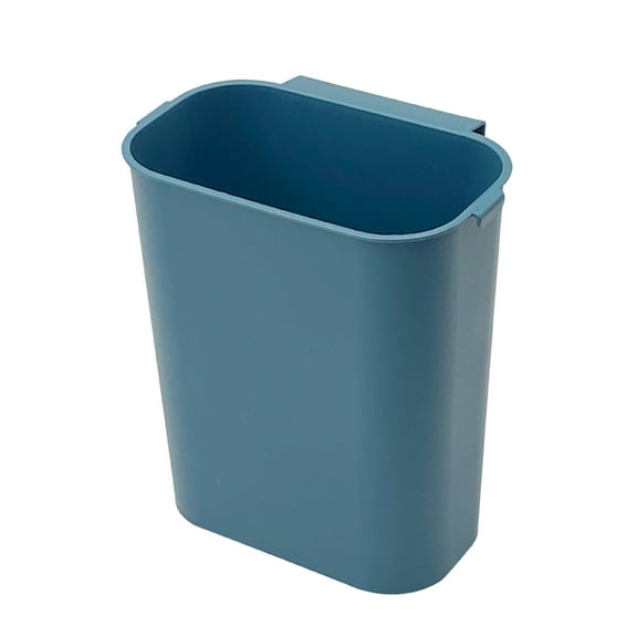 Hanging Small Trash Can - Under-Sink Slide Cover Wastebasket for Kitchen Cabinet Door