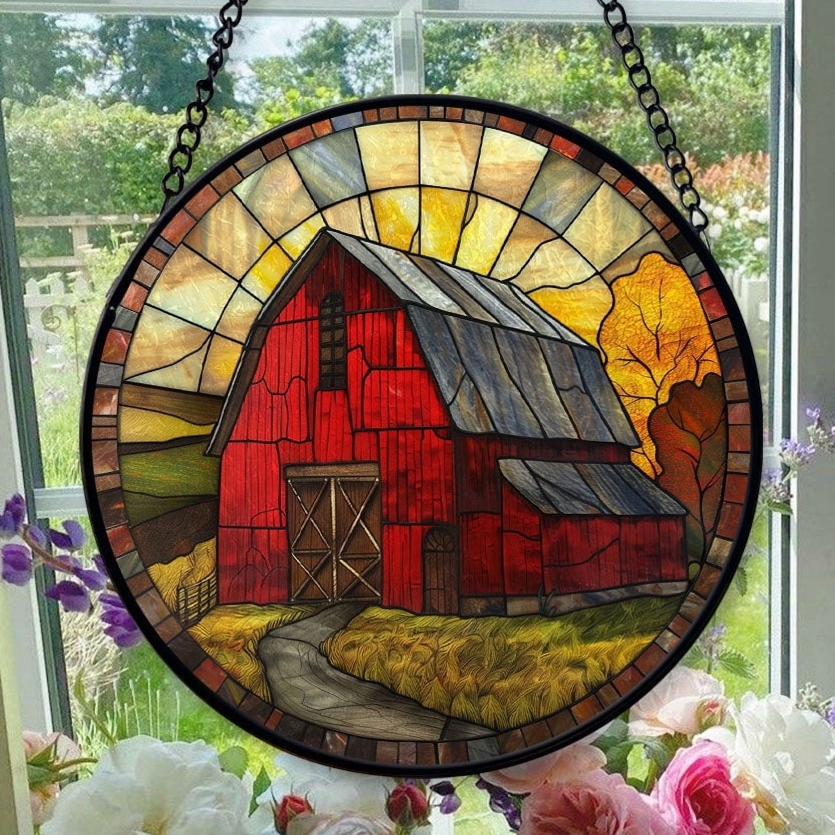 Amazing Hanging Stained Glass Photos
