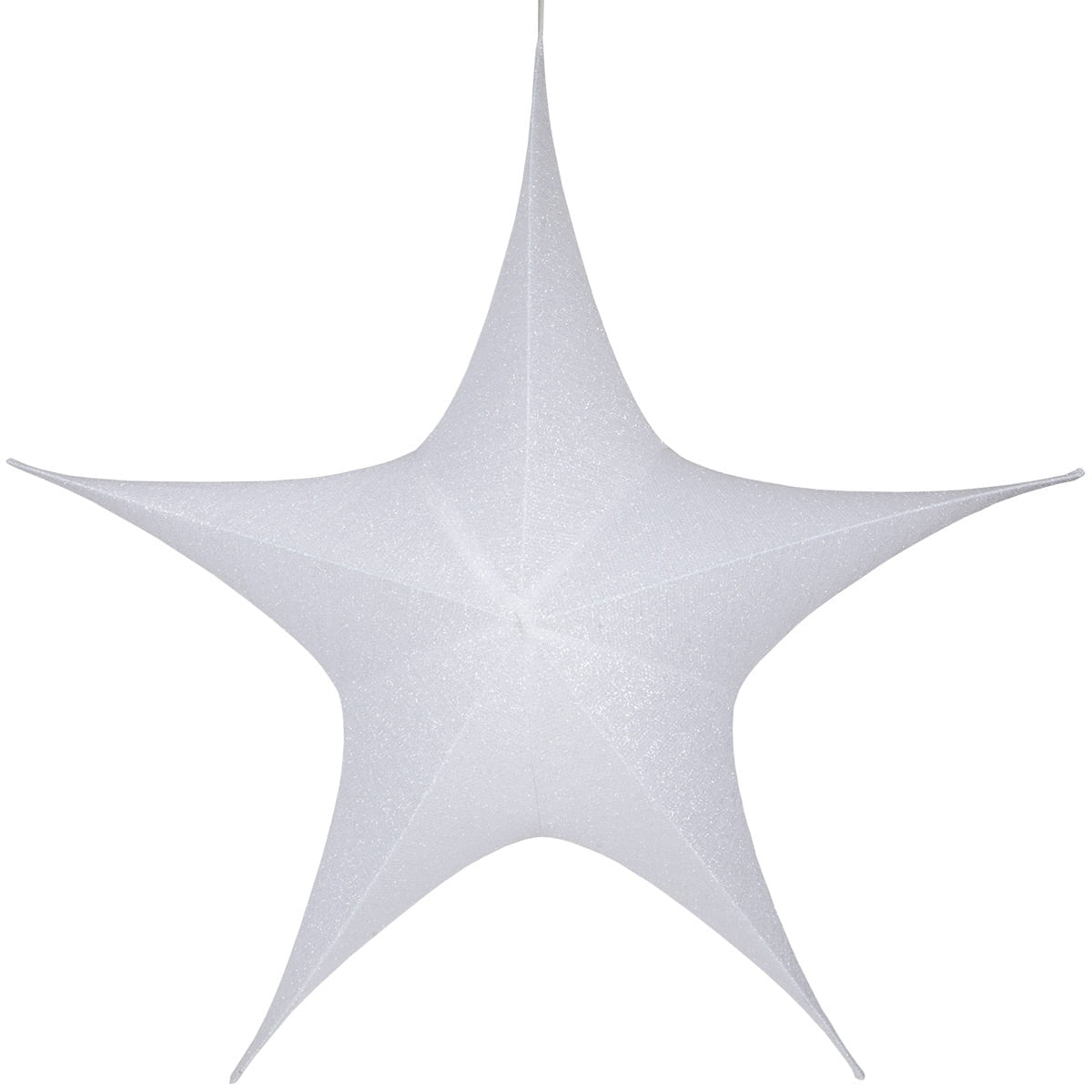Gold Hanging Star Decoration - Gold
