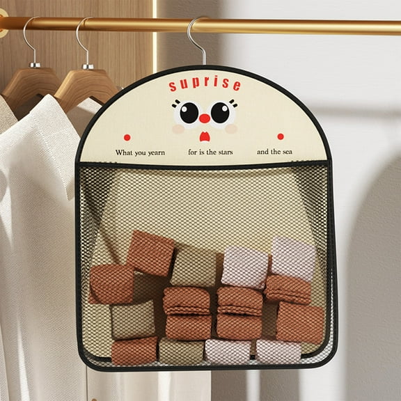 Hanging Storage Bag,Door Organizer Pouch,Mesh Pocket Organizer,Wardrobe Clutter Solution,Underwear Storage System,Multi-functional Organizer Holiday Gifts
