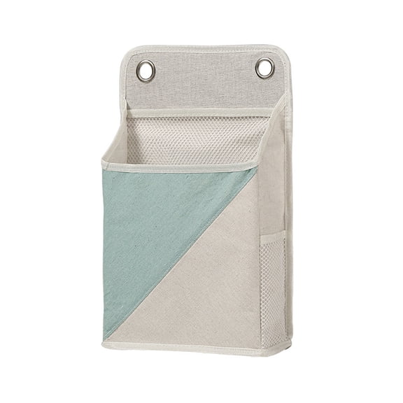 Hanging Storage Bag Organizer, Wall Mounted Fabric Storage Bag for Dorm Room, Closet, Desktop and Home Organization
