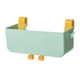 thumbnail image 1 of Hanging Storage Basket, Bedside Caddy, Bed Organizer with Hook, Dorm Room Essentials, Remote Holder, Wall Mounted Organizer, Large Capacity Hanging Shelf for Bedroom, Dorm, 1 of 7