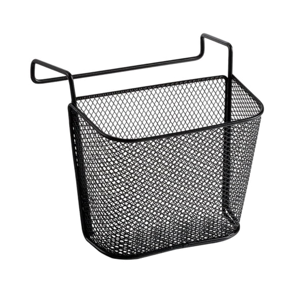 Hanging Storage Basket Wire Rack Iron Construction for Organizing Office Files and Supplies