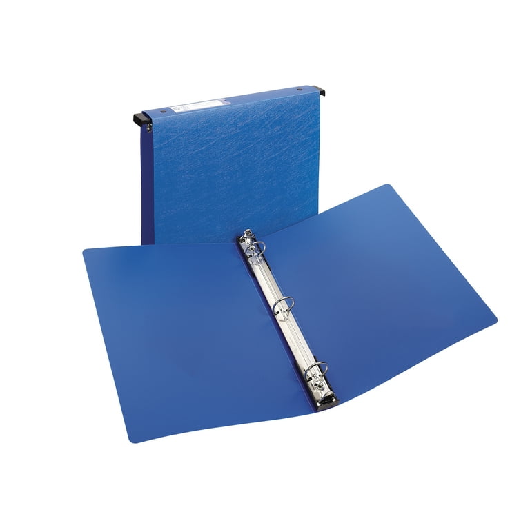 Hanging Storage Flexible Non-View Binder with Round Rings, 3 Rings, 1 Hanging Storage Flexible Non-View Binder with Round Rings, 3 Rings, 1