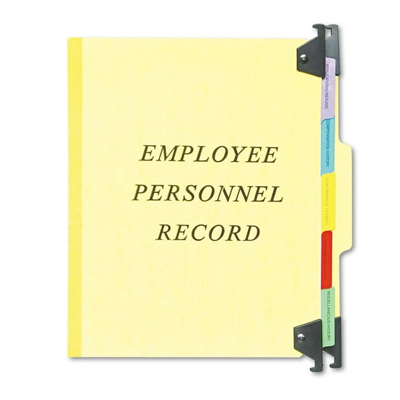 Pendaflex Hanging-Style Personnel Folders 1/5-Cut Letter Yellow SER2YEL