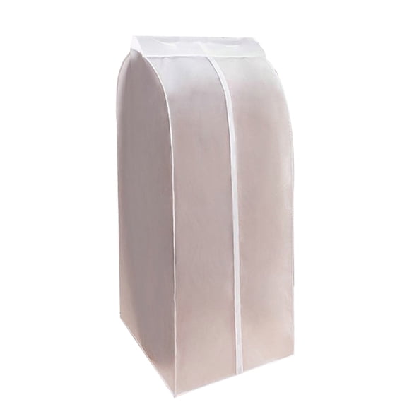 Hanging Suit Bags Clear Garment Bag for Storage Lightweight Shirt Protector Cover Bag Moth-Proof Full Zipper PEVA Breathable Translucent Dust Cover for Closet Clothes