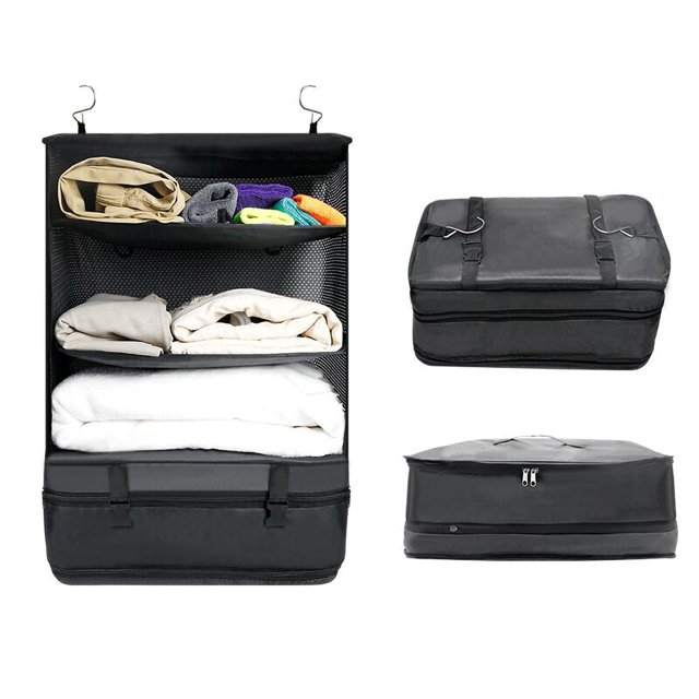 Hanging Suitcase Organizer Cubes for Travel Compression, Travel Bags