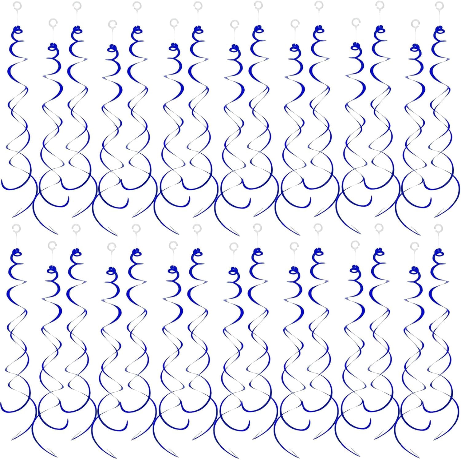 Hanging Swirl Party Decorations Foil Decorations Ceiling Swirl Spiral ...