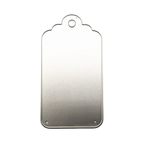 Hanging Tag Blank Label Background Metal Cutting Dies Stencil Scrapbooking DIY Album Stamp Paper Card for Handmade Greeting Cards Embossing Decor Craft Projects