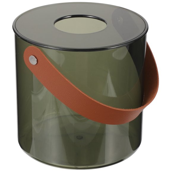 Hanging Tissue Box Office Tissue Box Living Room Tissue Box Round Clear Napkin Holder