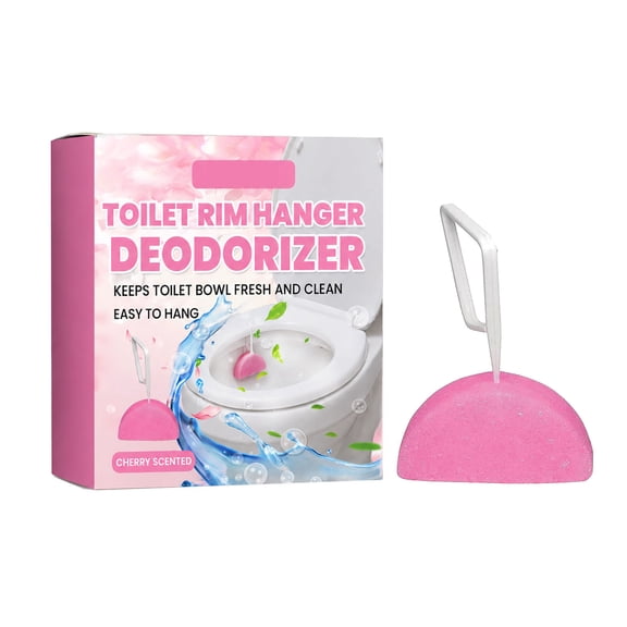 Hanging Toilet Deodorizer, Wall Mounted Freshener, Lasting Fragrance, Bathroom, Remove Stain, Eliminate Odor, 110G Colorful