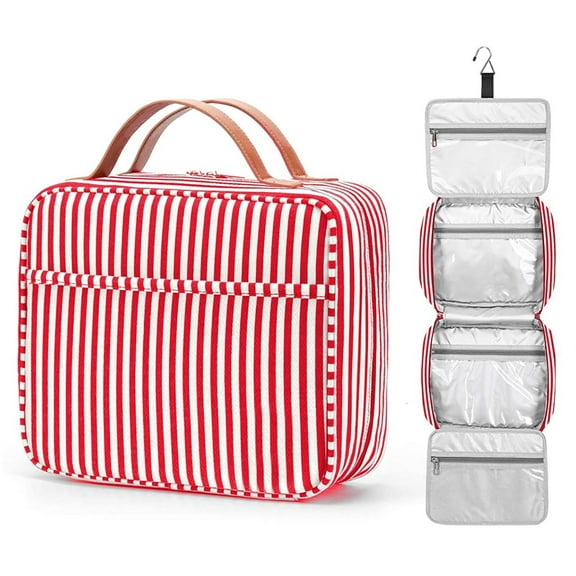 Hanging Toiletry Bag Travel Bag for Woman, Large Capacity Makeup Cosmetic Organizer bag for Accessories, Shampoo, Full Sized Container, Toiletries