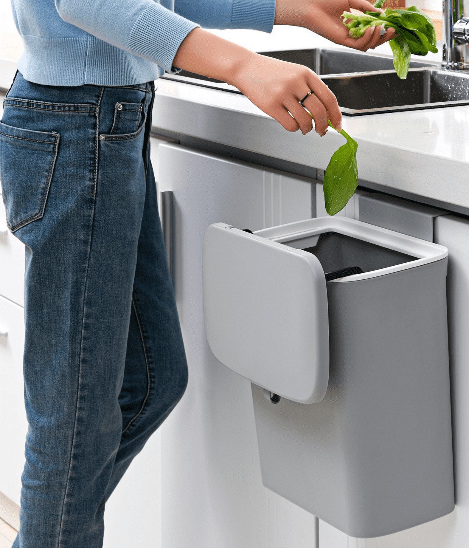 https://i5.walmartimages.com/seo/Hanging-Trash-Can-with-Lid-for-Kitchen-Cabinet-Door-or-Under-Sink-Kitchen-Compost-Bin-Countertop-Mountable-Trash-Can-Grey_b44b8116-28e0-4bd9-9768-a709848b2f5a.ed9c3933eb1b9d48f19fe643f35f2a27.jpeg