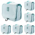 thumbnail image 1 of Hanging Travel Toiletry Bag Hanging Cosmetic Bag For Women Protable Travel Makeup Bag For Toiletries Bathroom Organizer Bag With Sturdy Hook, 1 of 6