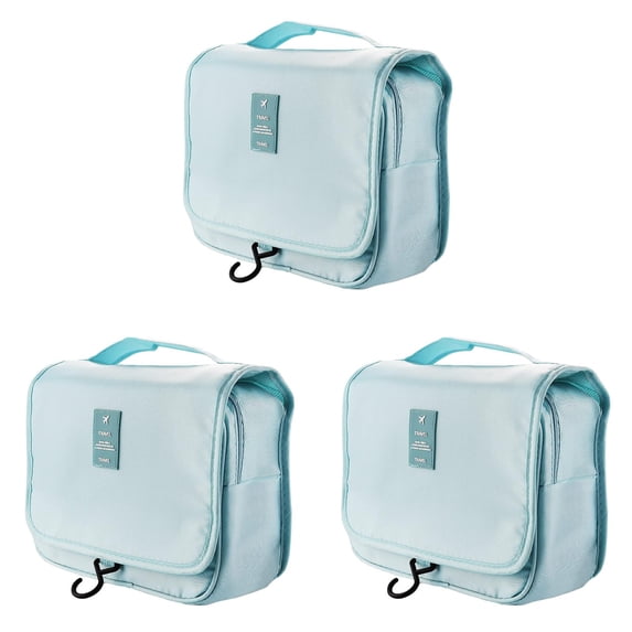 Hanging Travel Toiletry Bag Hanging Cosmetic Bag For Women Protable Travel Makeup Bag For Toiletries Bathroom Organizer Bag With Sturdy Hook