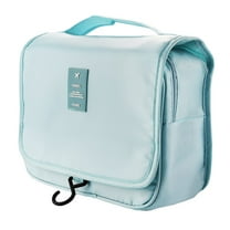 Hanging Travel Toiletry Bag - Portable Makeup Organizer for Women Ideal Cosmetic Storage Solution with Sturdy Hook for Efficient Bathroom Organization
