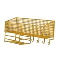 thumbnail image 1 of Hanging Wall Basket Fruit Vegetable Holder Sturdy Metal Large Size Convenient Organizer for Kitchen Pantry, 1 of 9