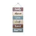 thumbnail image 1 of Hanging Wall Decor Sign - Welcome Vertical Wall Art Decorations, Rustic Home Accessories Outdoor Signs, 1 of 7