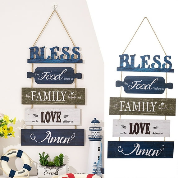 Hanging Wall Decor,Summer Beach Wood Sign (18.5” X 11.8”) Ocean Themed Wooden Wall Hanging Colorful Spring Hanging Sign Decoration For Pool Party Vacation