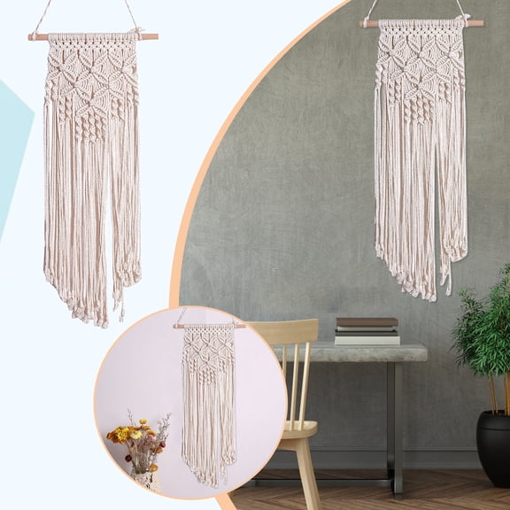 Hanging Wall Decor,Wall Hanging Braided Boho Macrame Woven Handmade Art Tapestry Home Room Decor