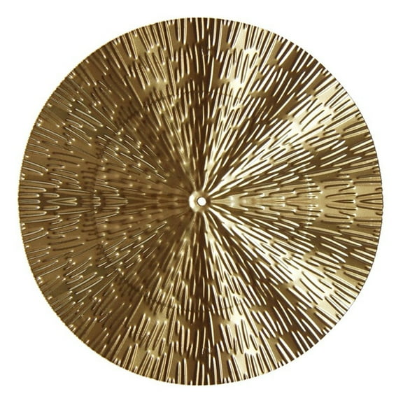Hanging Wall Decor,Wall Hanging Creative Exquisite Golden Metal Round Wall Disc House Opening