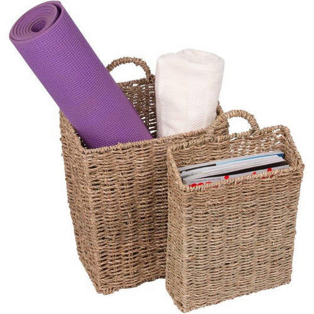 Hanging Wall Mounted Baskets Set of 2 By Trademark Innovations