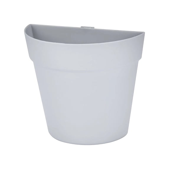 Hanging Wall Planter, Plastic Hanging Planter, 7 in Base, Hydroponic Planter, Living Room Greenery, Blue Wall Decor, 1 Pc