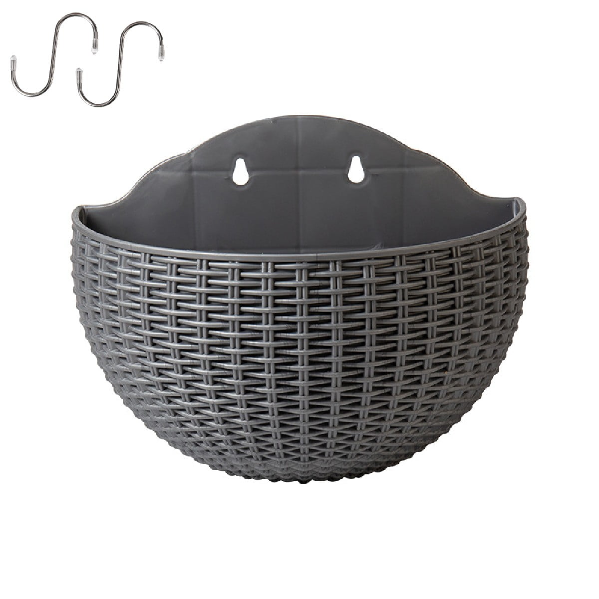 Small Decorative Wall Planter, Wall Mount Pot for Indoor Outdoor  display picture 1