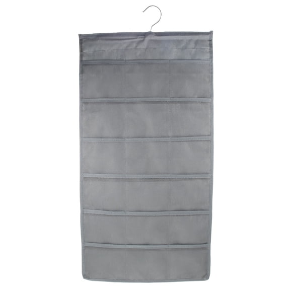 Hanging Wardrobe Storage Organizer Set of 2 Sundries Bag Socks Panties Pouches Zip Bags Mesh Bra Oxford Cloth Net