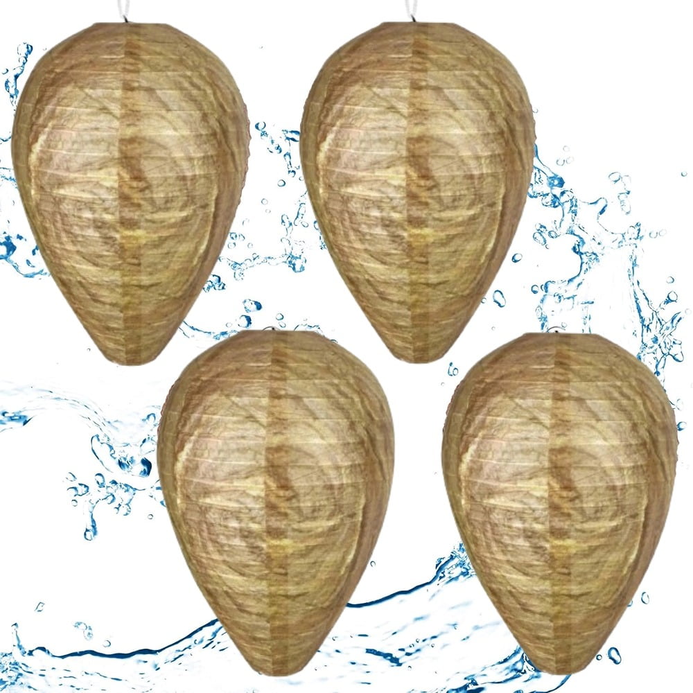 Hanging Wasp Nest Decoy Waterproof Wasp Nest for Outdoor, Home