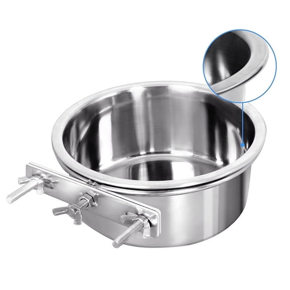 Hanging Water Dispenser Food Bowl Cage Mount for Dog for Cat Pet Supplies
