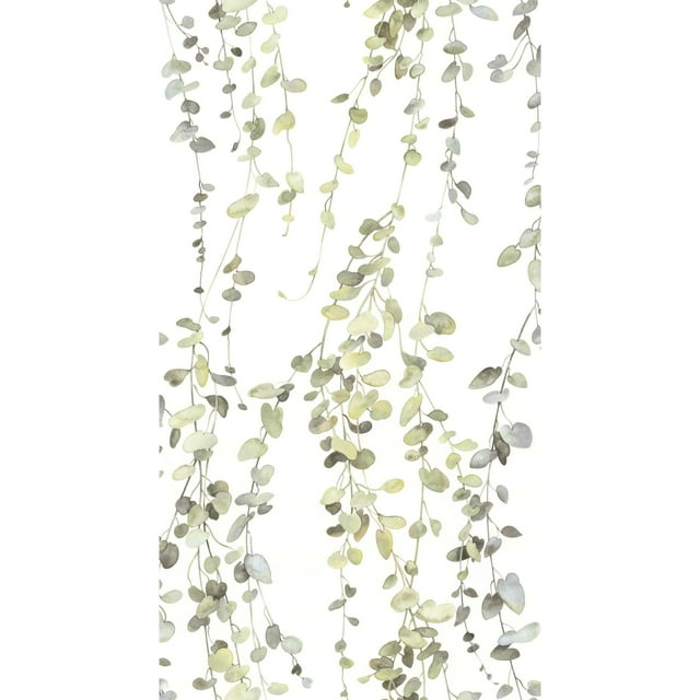 Hanging Watercolor Vines Peel and Stick Wallpaper