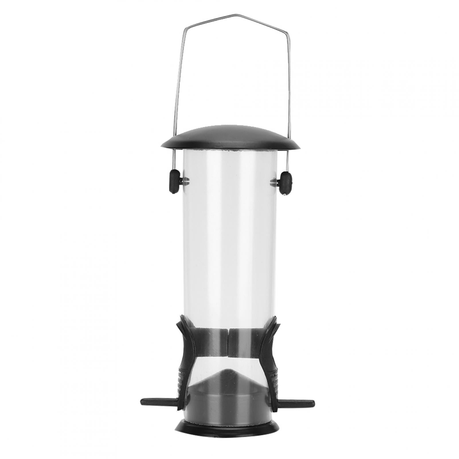 Hanging Wild Bird Feeder Outdoor Automatic Food Distributor Tree Garden