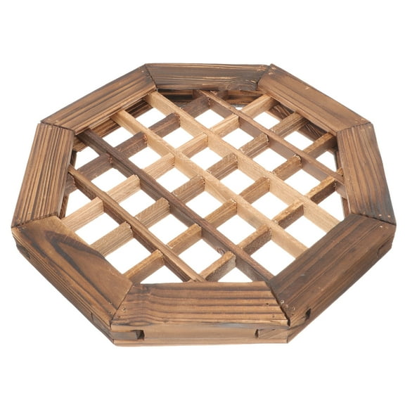 GETAJGHSD Vintage Farmhouse Decor Square Grid for 1Pack 11.2x11.2in