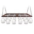 thumbnail image 1 of Vinotemp EP-HANGRACK1 Hanging Wine Glass Rack, 1 of 4