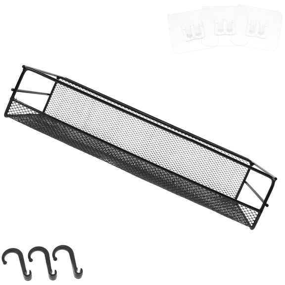 Hanging Wire Basket Hanging Wall Basket Wall Shelf Wall Rack Home Wall Storage Shelf with Hooks