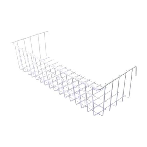 Hanging Wire Basket Organizer Shelf Iron Construction Multiuse for Kitchen Bathroom Closet and Pantry