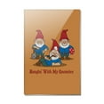 thumbnail image 1 of Hanging With My Gnomies Gnomes Rectangle Acrylic Fridge Refrigerator Magnet, 1 of 4